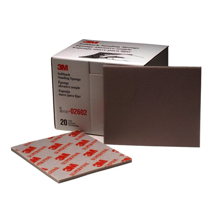 3M 2602Esponja abrasiva grado superfino (500-600)