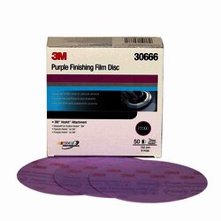 3M 30666 Disco Hookit 260L, 7 Perforaciones, P2000