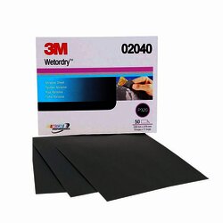 3M 2040 Imperial Wetordry 9 x 11" P320 (Subempaque c/50) 3M 2040 Imperial Wetordry 9 x 11" P320 (Subempaque c/50)