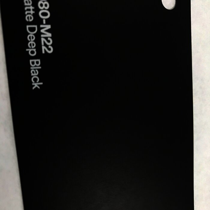 3M 1080-M22 MATTE DEEP BLACK