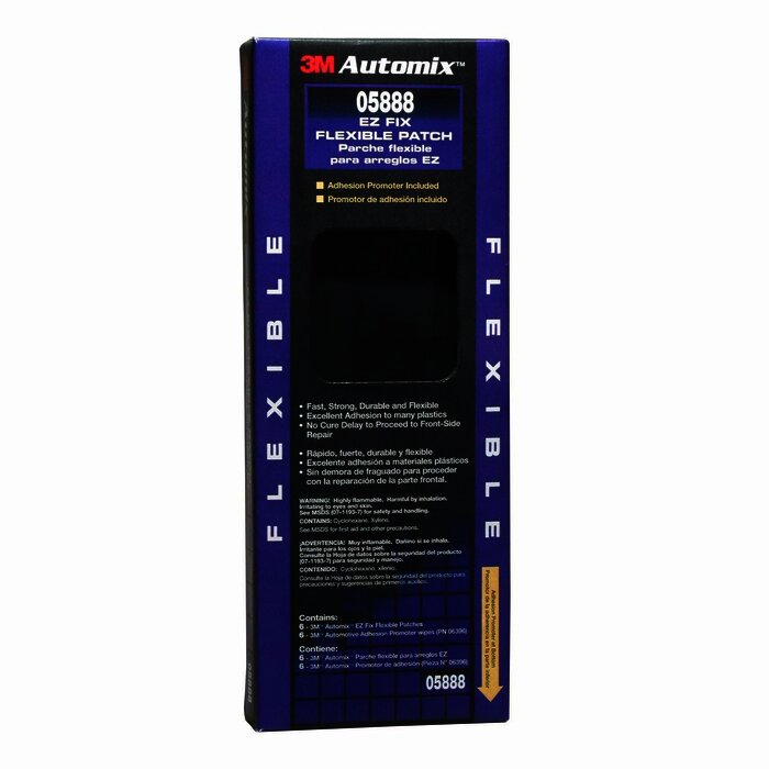 3M 5888 Parche Flexible para reparar fascias Automix de 4"x 8"