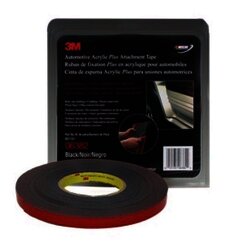 3M 6382 Cinta negra con liner rojo 12mm X 18.3 MT 3M 6382 Cinta negra con liner rojo 12mm X 18.3 MT