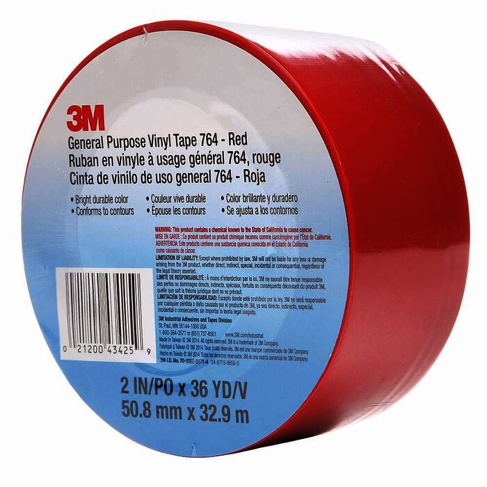 3M 764 Cinta de vinil 50 x 33 m