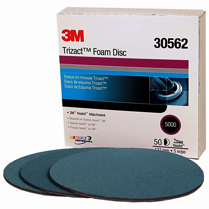 3M 30562 Disco Hookit Trizact P5000 5" (subempaque con 15)