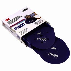 3M 34409 Disco Abrasivo Flexible 6" P1500 3M 34409 Disco Abrasivo Flexible 6" P1500