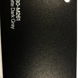 3M 1080-M261 M2 DARK GREYMATTE METALLIC