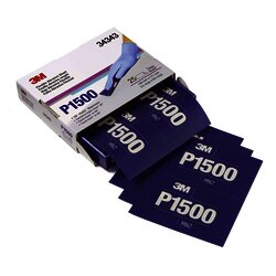 3M 34343 Hoja Abrasiva Flexible 5.5" x 6.8" P1500 3M 34343 Hoja Abrasiva Flexible 5.5" x 6.8" P1500