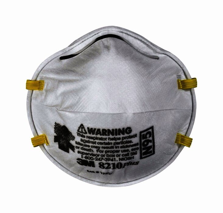 3M 8210PLUS Respirador para particulas N95(Subempaque c/20)