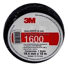 3M 1600 Cinta eléctrica de vinil temflex 3M 1600 Cinta eléctrica de vinil temflex