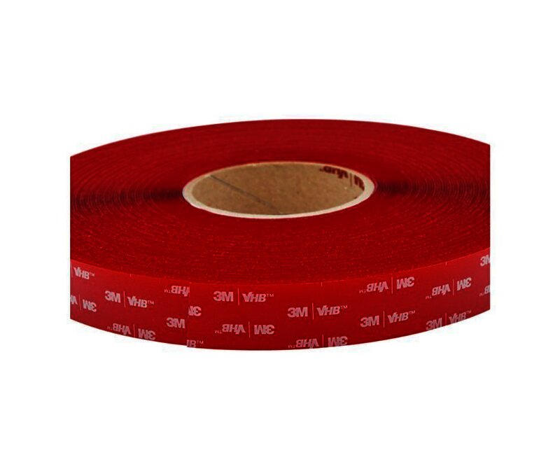 3M 4910 VHB Cinta acrílica transparente doble cara