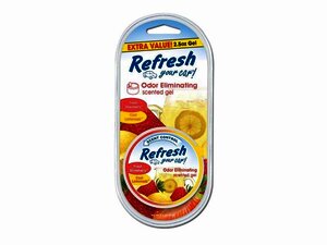 9924 Refresh Your Car® 2.5oz.Gel Aromatizante Fresa/Limonada