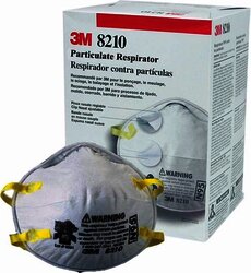 3M 8210N95 Respirador para particulas liquidas N95 c/20 3M 8210N95 Respirador para particulas liquidas N95 c/20