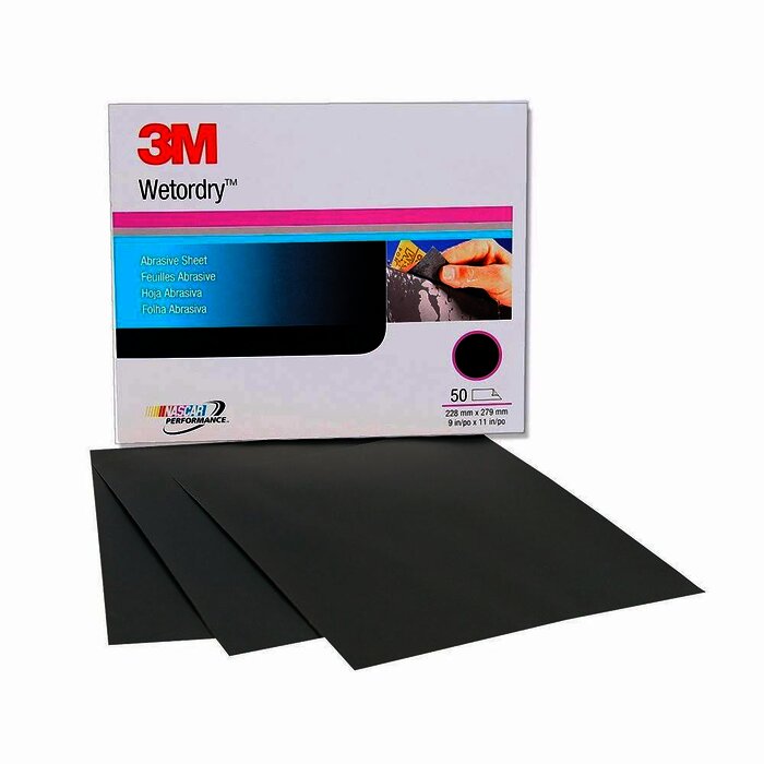 3M 2043 Imperial Wetordry 9 x 11" P220 (Subempaque c/50)
