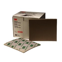 3M 2600 Esponja abrasiva grado microfino (1200-1500)