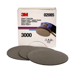 3M 2085 Disco Hookit TRIZACT 6" P3000 (Subempaque c/15 discos)