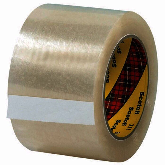 3M 311 Cinta de empaque Alto desempeño Scotch 72 mm x 100m