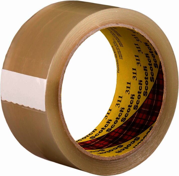 3M 311 Cinta de empaque Alto desempeño Scotch 48 mm x 100 m