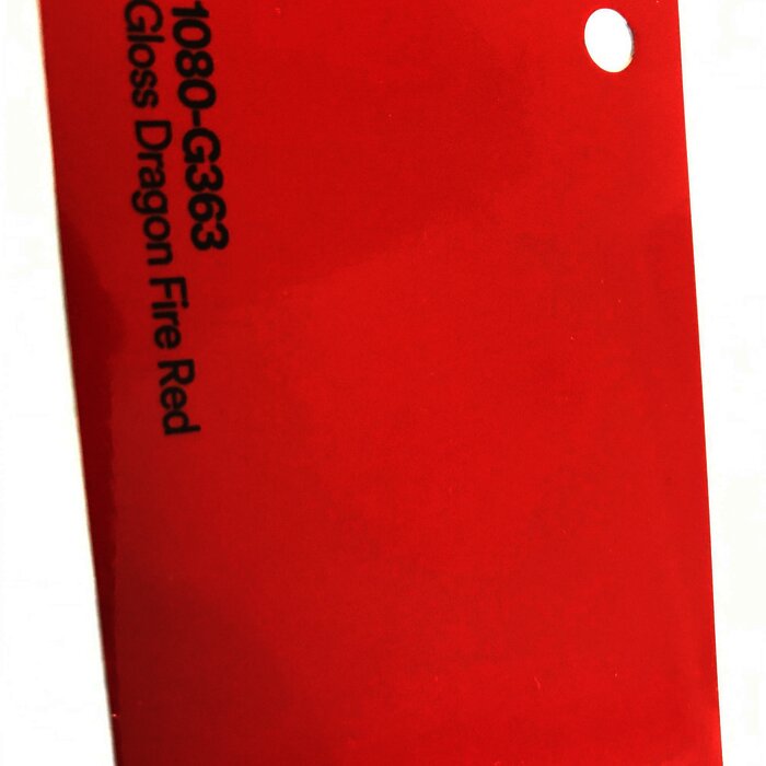 3M 1080-G363 GLOSS DRAGON FIRE RED 1.52 X 22.86 M