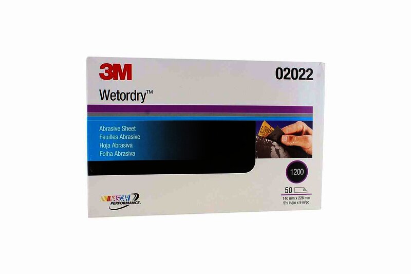 3M 2022 Imperial Wetordry 5.5" x 9" P1200 (1/2 Hoja)