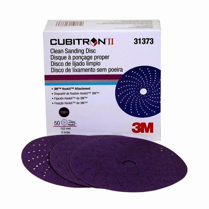 3M 31373 Disco Hookit Cubitron II , 282 perforaciones , G150+