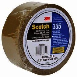3M 355 Cinta de empaque de alto desempeño Scotch 48 mm x 50 m