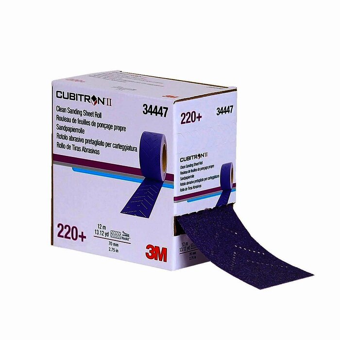 3M 34447 Rollo Hookit Cubitron II 220+