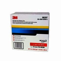 3M 6297 Cinta espuma proteccion puertas y cajuelas 12 MM x 50 MT