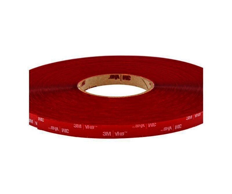 3M 4910 VHB Cinta acrílica transparente doble cara