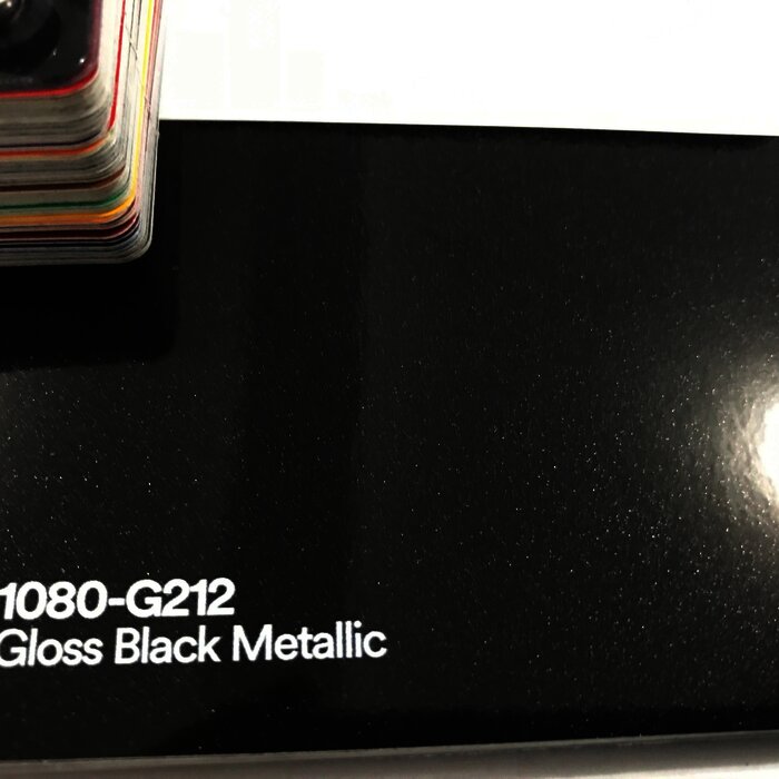 3M 1080-G212 BLACK METALLICGLOSS METALLIC