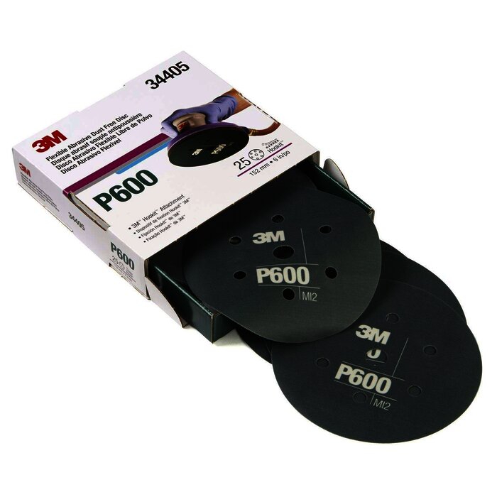 3M 34405 Disco Abrasivo Flexible 6" P600