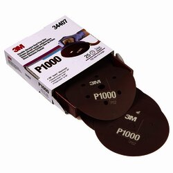 3M 34407 Disco Abrasivo Flexible 6" P1000 3M 34407 Disco Abrasivo Flexible 6" P1000