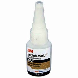 3M SF20 Super Fast Instant Adhesive , 20 G Btl, 10 Per Case