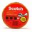 3M 610 Cinta adhesiva de empaque ligero Scotch 18 mm x 66 m