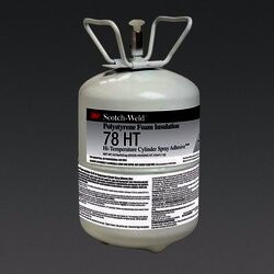 3M Foam Insulation 78 Ht Cylinder Spray Adhesive 28.5 Lbs 3M Foam Insulation 78 Ht Cylinder Spray Adhesive 28.5 Lbs