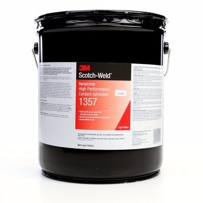 3M 1357 Neoprene Hi Perf Cont Adh 5 Gal Ps Pail -3Mid- 621357
