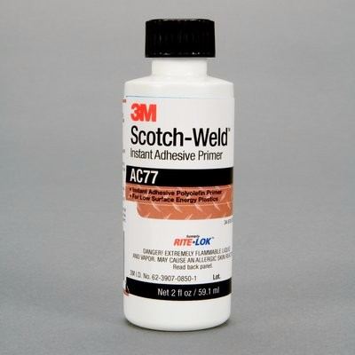 3M AC77 Instant Adh Primer , 2 Fl Oz Btl, 10/Cs -3Mid-