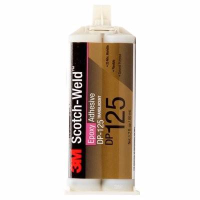 3M Dp125 Gray Epoxy Adhesive 1.7 Fl.0Z.