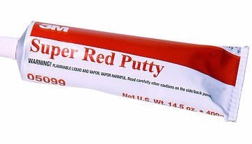 3M 5099 Masilla acrílica rojo (secado lento)